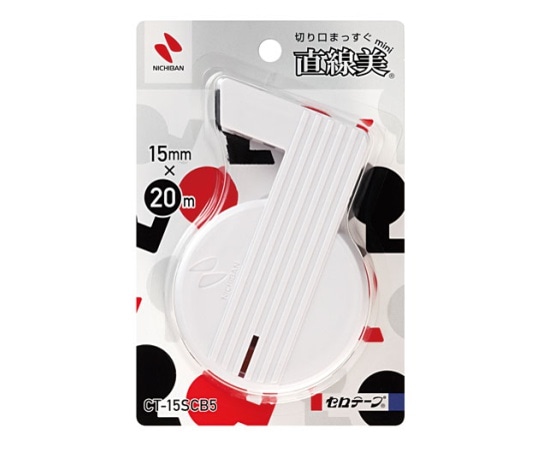 ニチバン セロテープ 直線美mini CT-15SCB5 1個(ご注文単位1個)【直送品】