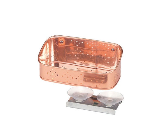 タケコシ 純銅板洗剤タワシ入れ18cm 603280 1個（ご注文単位1個）【直送品】