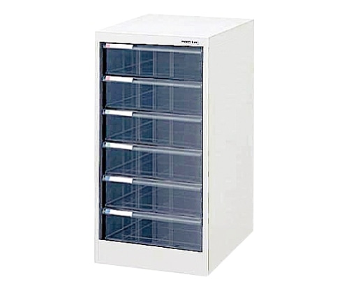 ナカバヤシ アバンテV2 フロアケース A4/深型6段 ホワイト AF-M6 AF-M6シロ 1個(ご注文単位1個)【直送品】