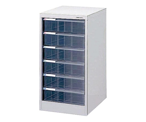 ナカバヤシ アバンテV2 フロアケース A4/深型6段 ニューグレー AF-M6 AF-M6ニユ-グレ- 1個(ご注文単位1個)【直送品】