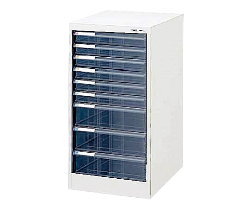 ナカバヤシ アバンテV2 フロアケース A4/浅型6段/深型3弾 ホワイト AF-9 AF-9シロ 1個(ご注文単位1個)【直送品】