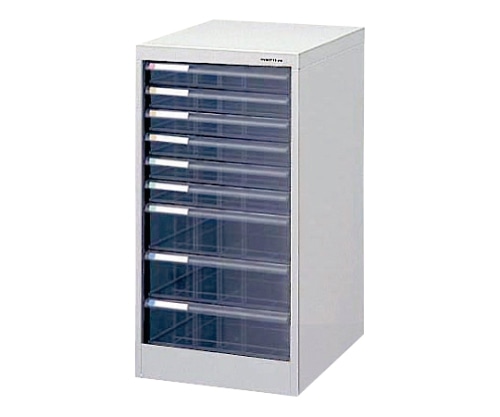 ナカバヤシ アバンテV2 フロアケース A4/浅型6段/深型3段 ニューグレー AF-9 AF-9ニユ-グレ- 1個(ご注文単位1個)【直送品】