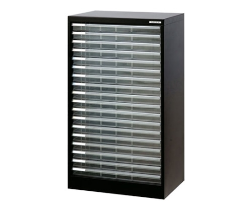 ナカバヤシ アバンテV2 フロアケース A3/浅型18段 ブラック A3F-18 A3F-18クロ 1個(ご注文単位1個)【直送品】