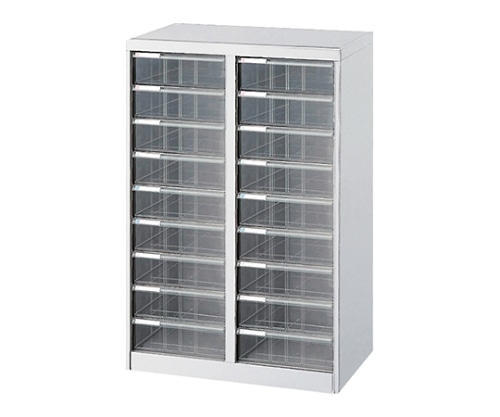 ナカバヤシ アバンテV2 フロアケース A4×2列 ニューグレー AF-M18 AF-M18ニユ-グレ- 1個(ご注文単位1個)【直送品】