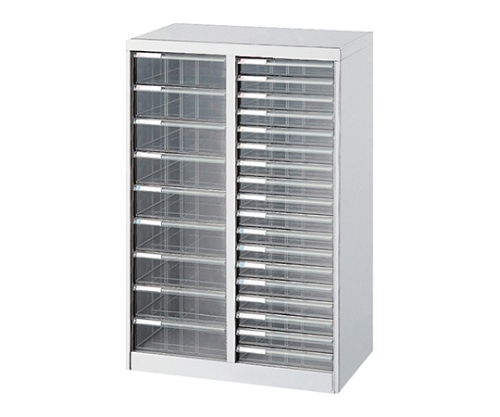 ナカバヤシ アバンテV2 フロアケース A4×2列 ニューグレー AF-C27 AF-C27ニユ-グレ- 1個(ご注文単位1個)【直送品】