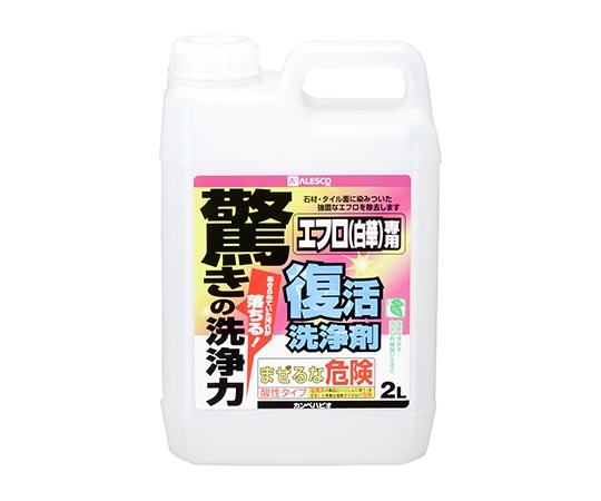 カンペハピオ(KANSAI) 復活洗浄剤 エフロ用 2L 17660061020 1個(ご注文単位1個)【直送品】