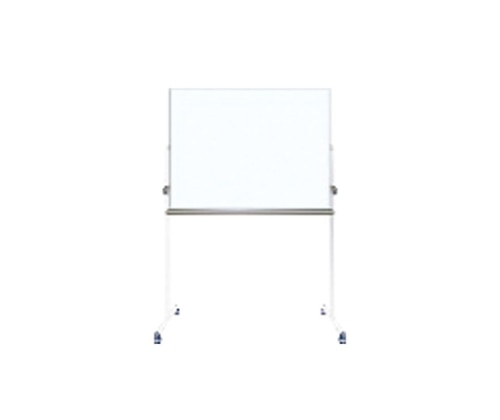 ナカバヤシ ホワイトボード 両面脚付 無地 1300mm×550mm×1860mm ホ-WK-UV34 1枚(ご注文単位1枚)【直送品】