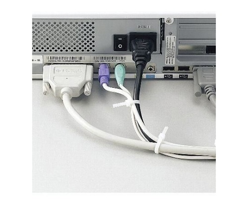 ヤザワコーポレーション 束ねるバンド黒100mm110個入 FTC100K110 1パック(ご注文単位1パック)【直送品】