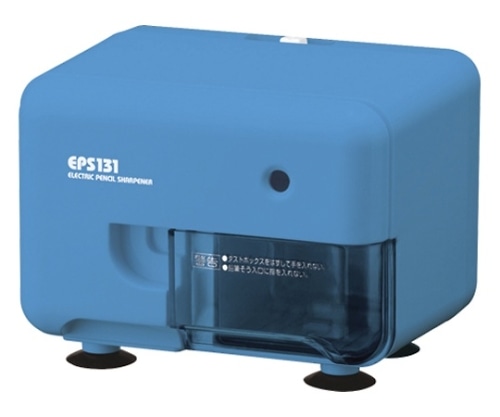 アスカ 電動シャープナー 芯先調整機能付き ブルー EPS131B 1個(ご注文単位1個)【直送品】