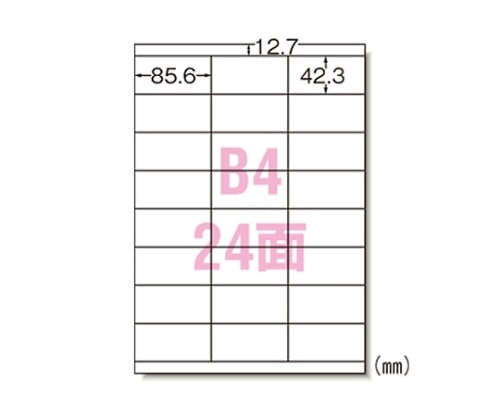 エーワン(A-ONE) ラベルシール[レーザープリンタ]マット紙 28436 1箱(ご注文単位1箱)【直送品】