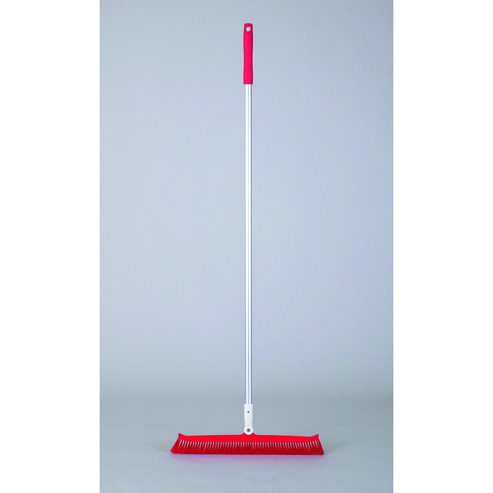 スーパーハイジーン ワンドスイーパー 450×14mm 赤 TA5505 1個（ご注文単位1個）【直送品】