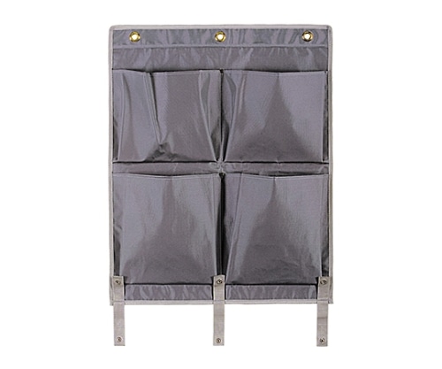 テラモト BMダストカー 専用ポケットE 小 灰 DS-232-510-6 1枚(ご注文単位1枚)【直送品】