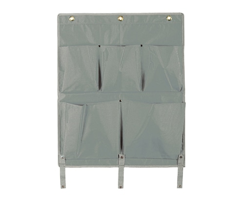 テラモト BMダストカー 専用ポケットE 大 灰 DS-232-530-6 1枚(ご注文単位1枚)【直送品】