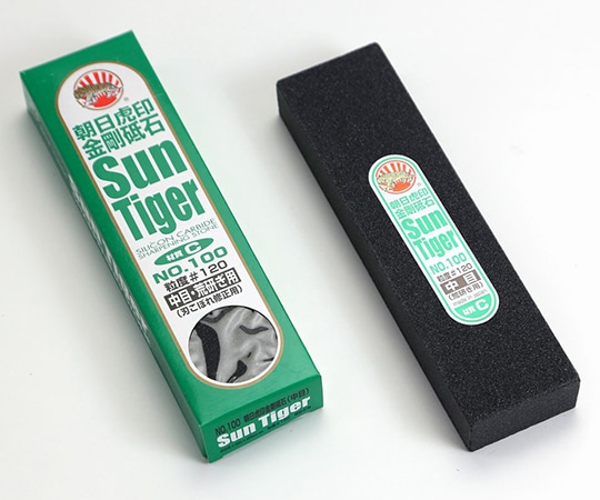 松永トイシ C角 朝日虎印 No.100 中目  1本(ご注文単位1本)【直送品】