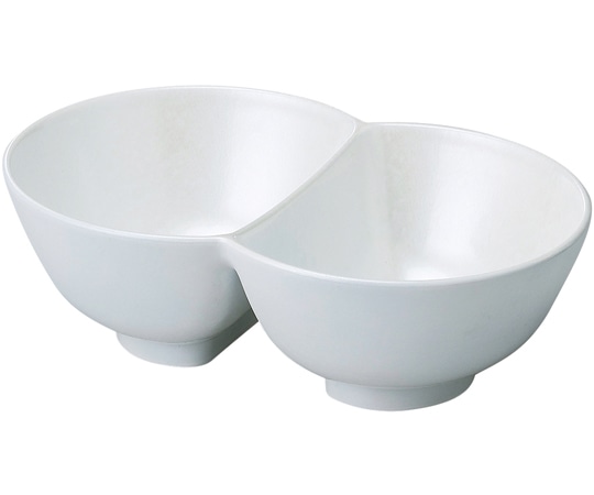 福井クラフト 255ツイン丼 ホワイトアクア 42012760 1個（ご注文単位1個）【直送品】