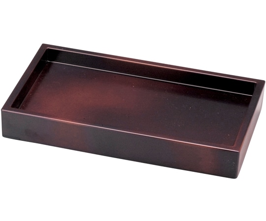 福井クラフト 7.7寸 長角盛ざる すす竹塗り 45000240 1個（ご注文単位1個）【直送品】