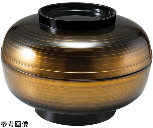 福井クラフト 6寸 盛込椀 金ぼかし 55203590 1個（ご注文単位1個）【直送品】