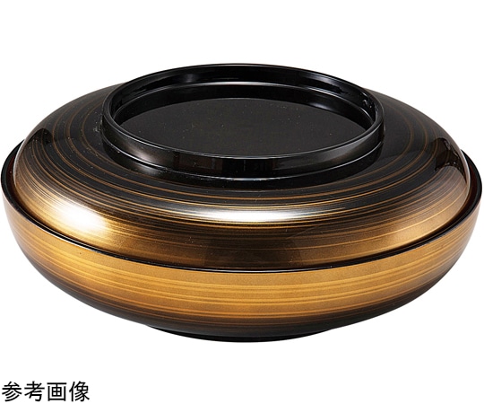 福井クラフト 8寸 大名椀弁当(蓋親)金かすみ(仕切別 55206000 1個（ご注文単位1個）【直送品】