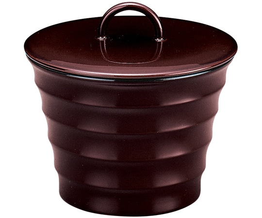 福井クラフト TAリングロクロ目椀(蓋親)溜無地 31000660 1個（ご注文単位1個）【直送品】