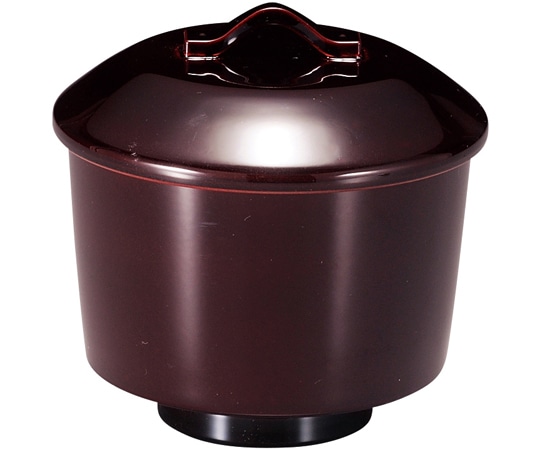 福井クラフト 耐熱風鈴椀 溜無地 内黒 31005960 1個（ご注文単位1個）【直送品】