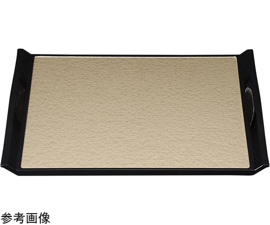 福井クラフト 尺4 ウエーブ布目盆 シャンパンゴールドアクアSL 11008580 1個（ご注文単位1個）【直送品】