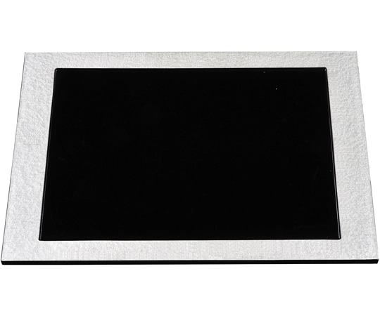 福井クラフト 尺5 やすらぎ懐石盆 ホワイトアクア内黒 15002990 1個（ご注文単位1個）【直送品】