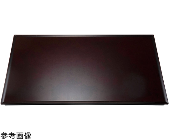 福井クラフト 尺3 長角フラットプレート 溜SH塗 15160040 1個（ご注文単位1個）【直送品】