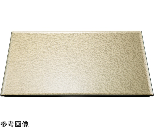 福井クラフト 尺3 長角フラットプレート シャンパンGアクア 15160060 1個（ご注文単位1個）【直送品】