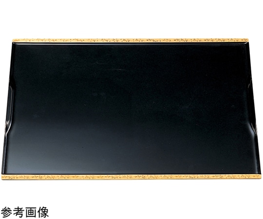 福井クラフト 尺2 古都懐石盆 黒渕金唐草SH塗 15023620 1個（ご注文単位1個）【直送品】