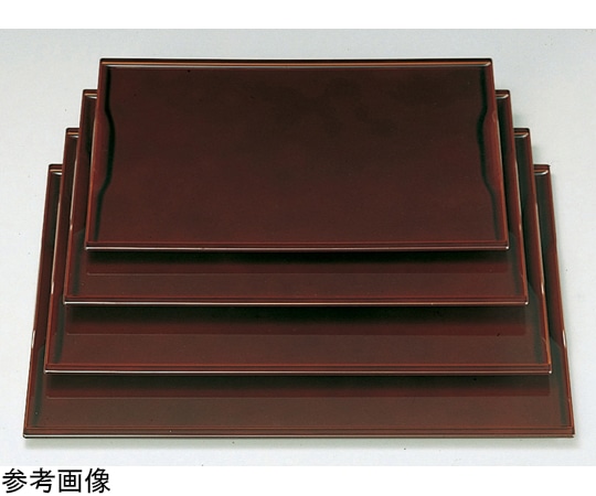 福井クラフト 尺2 古都懐石盆 溜SH塗 15023660 1個（ご注文単位1個）【直送品】