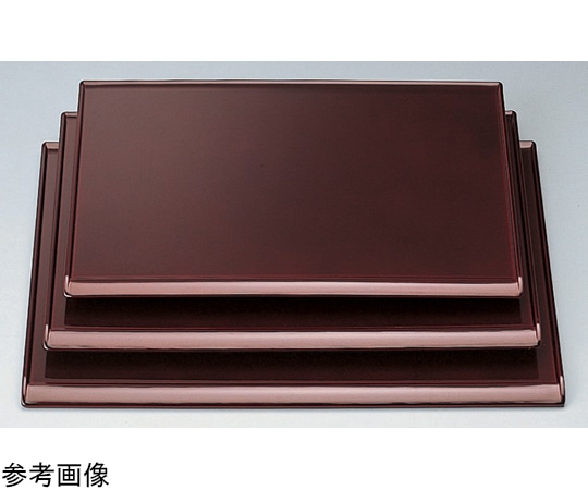 福井クラフト 尺2 雅卓上敷盆 溜毘沙門天塗SL 50306510 1個（ご注文単位1個）【直送品】