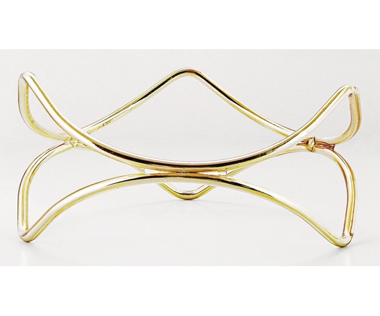 福井クラフト ウェーブスタンド(ロータイプ)ゴールド φ200*H100 50002010 1個（ご注文単位1個）【直送品】