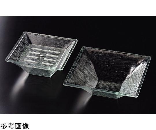 福井クラフト AC30cm さざ波スクエアー鉢 51354110 1個（ご注文単位1個）【直送品】