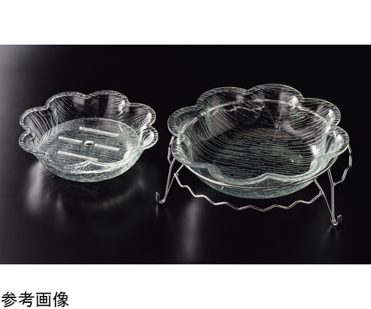 福井クラフト AC35cm さざ波花型盛鉢 51354360 1個（ご注文単位1個）【直送品】