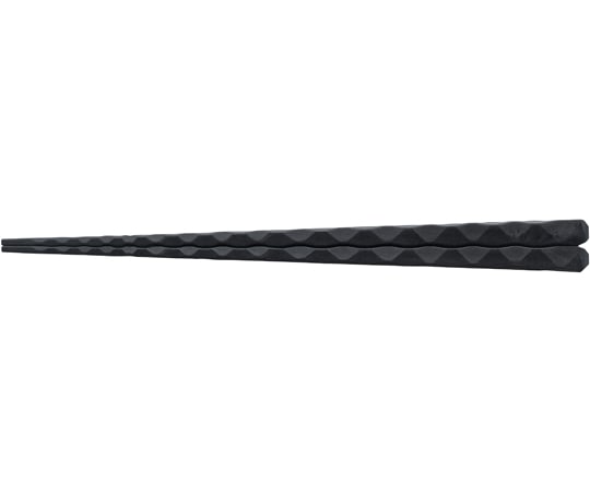 福井クラフト PBT22.5cm 亀甲一刀彫箸 黒OM 90022595 1個（ご注文単位1個）【直送品】