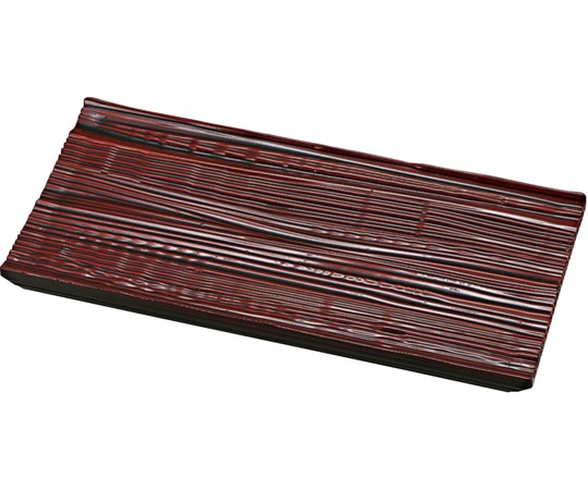 福井クラフト 流木盛皿(小)溜塗 270*124*22 51523840 1個（ご注文単位1個）【直送品】