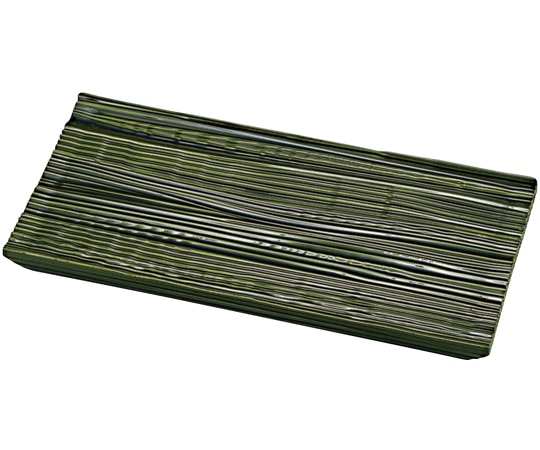 福井クラフト 流木盛皿(小)織部塗270*124*22 51523940 1個（ご注文単位1個）【直送品】