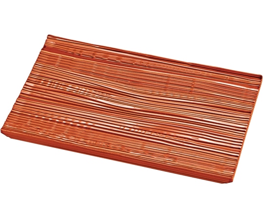 福井クラフト 流木盛皿(中)漆調春慶塗270*158*22 51524020 1個（ご注文単位1個）【直送品】