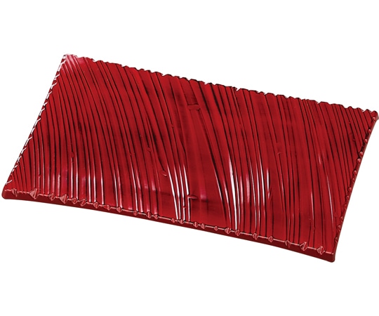 福井クラフト 33cm しのぎ波彫皿 根来塗 51060660 1個（ご注文単位1個）【直送品】