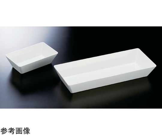 福井クラフト メラミン 50cm 長角深盛皿 ホワイト 51354000 1個（ご注文単位1個）【直送品】