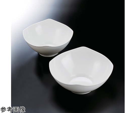 福井クラフト メラミン 35cm 四方上り深鉢 ホワイト 51353710 1個（ご注文単位1個）【直送品】