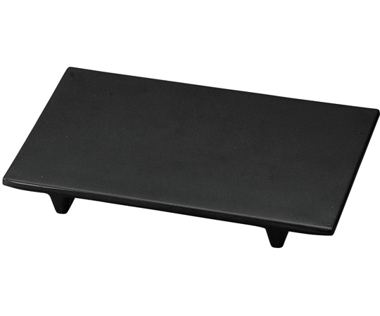 福井クラフト メラミン 206長角付台 黒マット 75006220 1個（ご注文単位1個）【直送品】