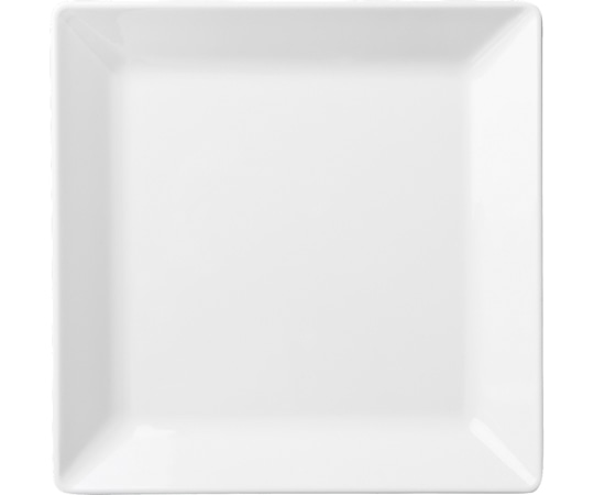 福井クラフト 25cm 角皿 ホワイト 26020260 1個（ご注文単位1個）【直送品】