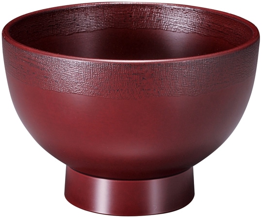 福井クラフト 布着せ高仙才丼 オール吟朱 31006970 1個（ご注文単位1個）【直送品】