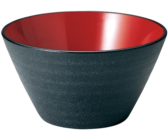 福井クラフト クイーン鉢 黒乾漆 内朱 70010330 1個(ご注文単位1個)【直送品】