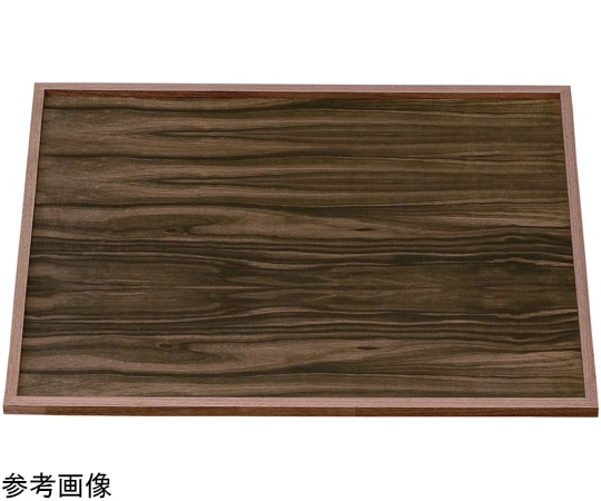 福井クラフト 木)尺2 正角トレー 黒檀 17312110 1個（ご注文単位1個）【直送品】