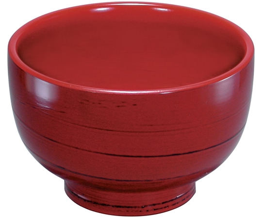 福井クラフト 5.4寸 富貴鉢 うず根来内朱 38020790 1個（ご注文単位1個）【直送品】