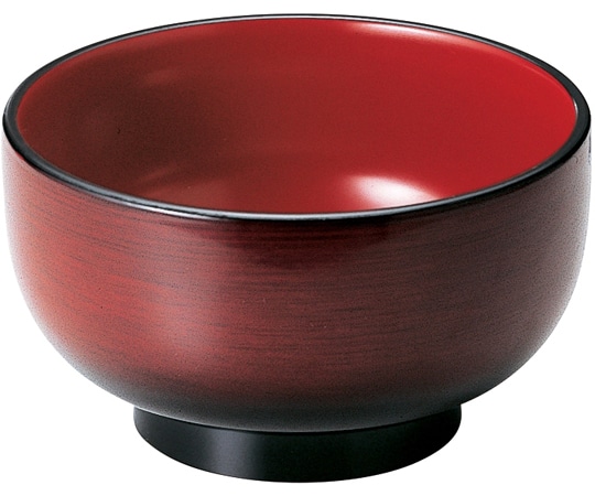 福井クラフト 5.4寸 富貴鉢 後藤内吟朱塗り 45150790 1個（ご注文単位1個）【直送品】
