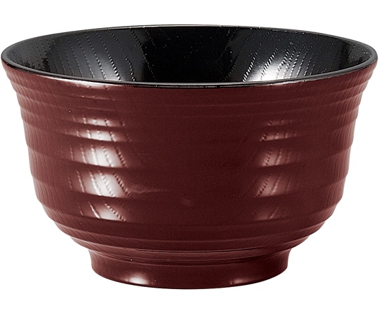 福井クラフト 超耐熱13.6千段 お好み椀新溜内黒 30003440 1個（ご注文単位1個）【直送品】