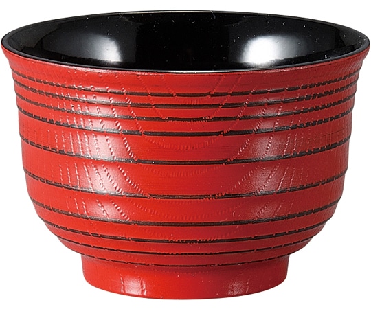 福井クラフト 超耐熱11.0千段 汁椀 根来内黒 30003410 1個（ご注文単位1個）【直送品】